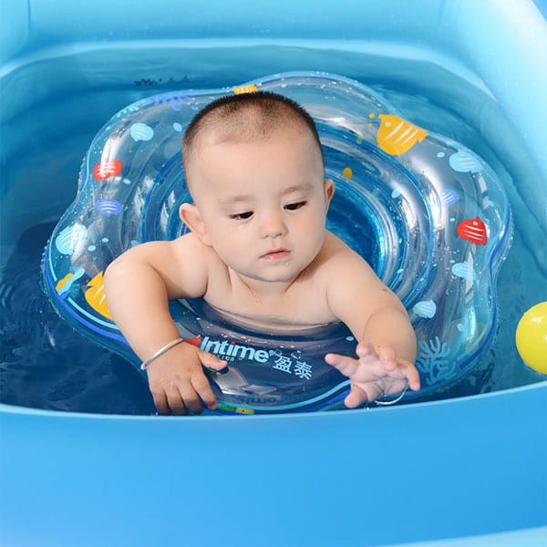 6個月-3歲可愛海洋圖案寶寶嬰幼兒坐圈 腋下圈 浮圈  兒童夏天玩水洗澡戲水【SV6966】 5