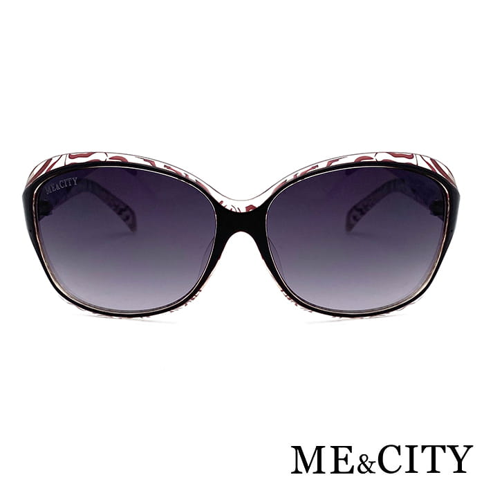 【ME&CITY】 皇室風格紋路簡約太陽眼鏡 抗UV (ME 120001 J421) 5