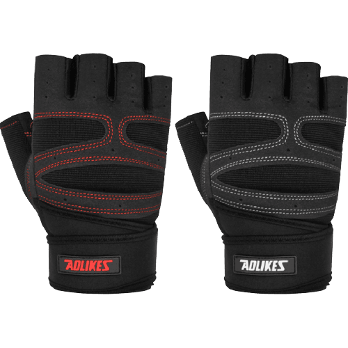 【Aolikes】AOLIKES 重訓手套 半指手套 舉重手套 運動手套 健身手套 運動護具 0