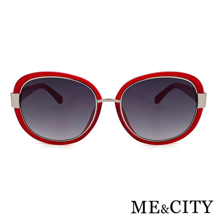 【ME&CITY】 時尚圓框太陽眼鏡 抗UV (ME 120019 E149) 10