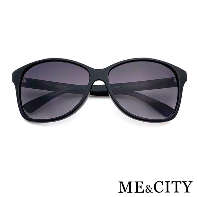 【ME&CITY】 極簡約雙色時尚太陽眼鏡 抗UV (ME 120024 L000) 19