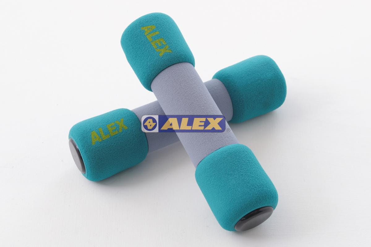 台灣製造ALEX C-0705韻律啞鈴 共5磅/2.25公斤 0