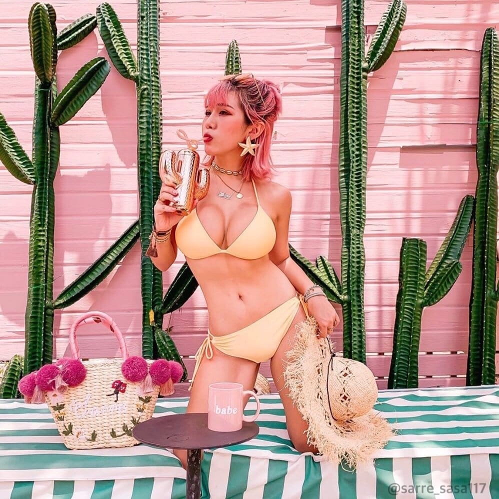 【SeasonsBikini】美胸美臀比基尼綁帶【泳褲】-陽光黃 2