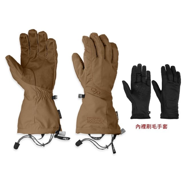 (登山屋)OutdoorResearch  GORE-TEX 二件式保暖手套 男OR243358 0