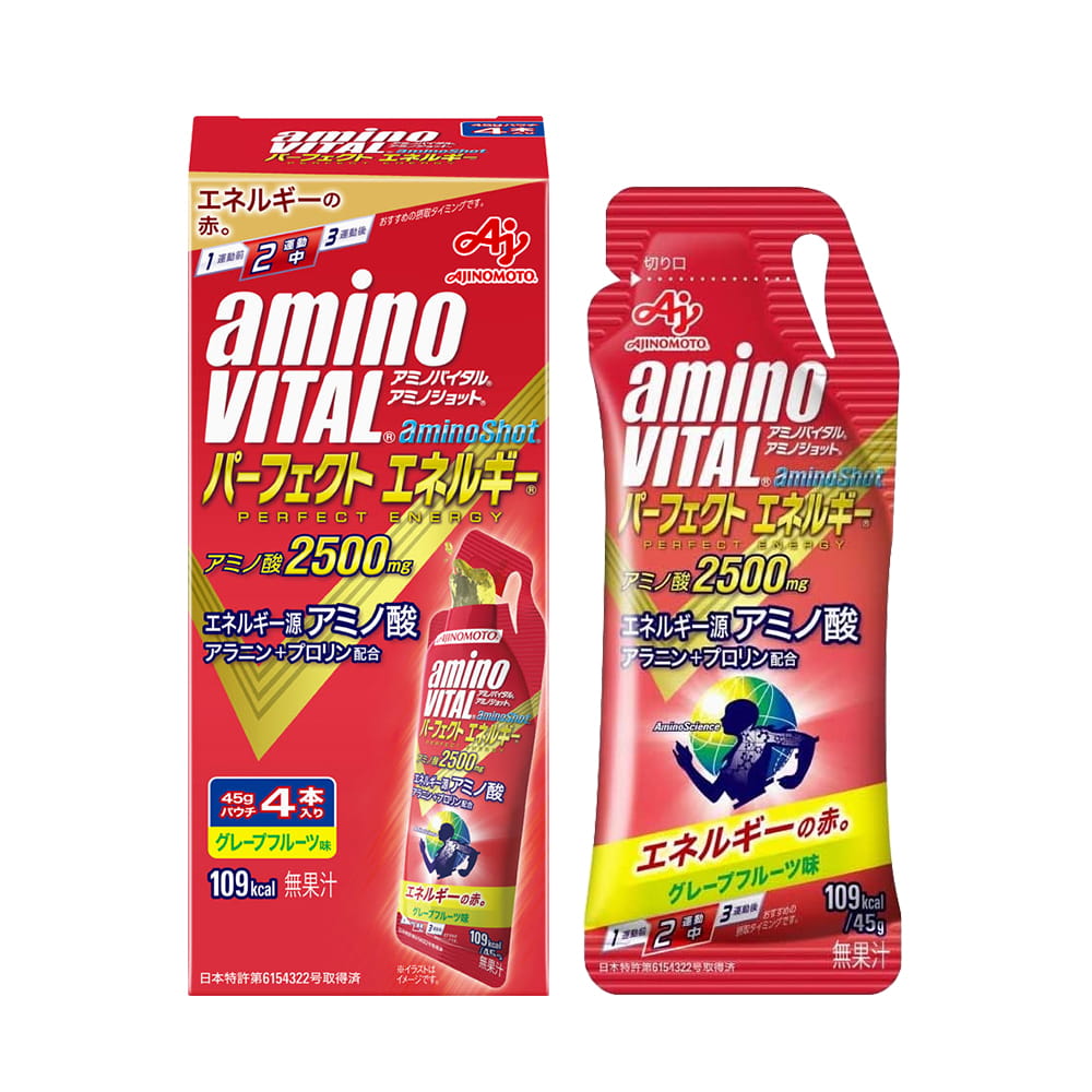 【aminoVITAL】aminoShot 胺基酸能量飲(45g*4袋入) 0