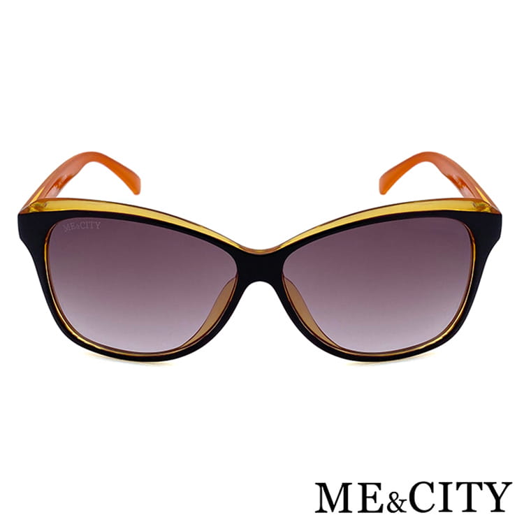 【ME&CITY】 極簡約雙色時尚太陽眼鏡 抗UV (ME 120024 J221) 16