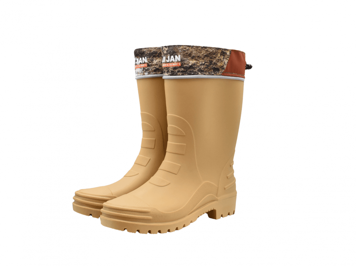 夢想中筒雨靴-棕 0