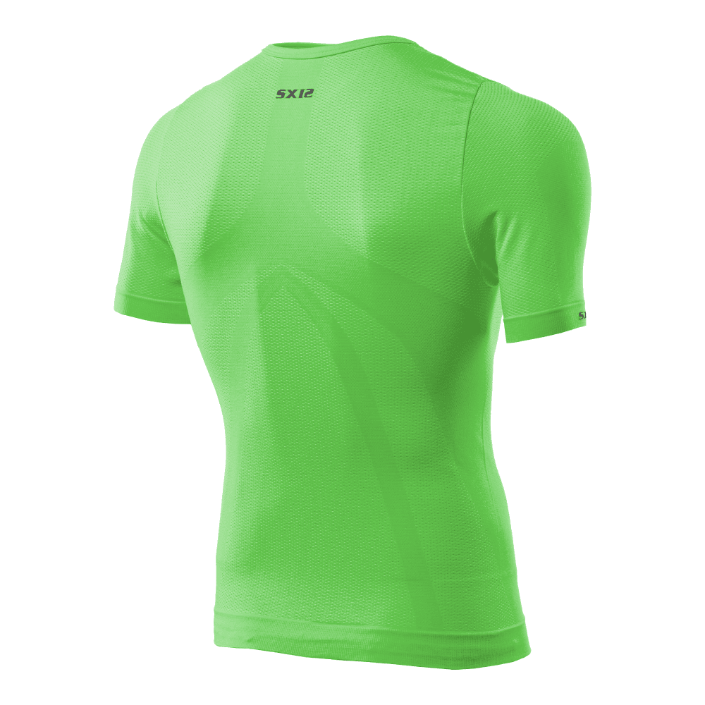 【SIXS】TS1 機能碳短袖上衣(男款,綠色) 1