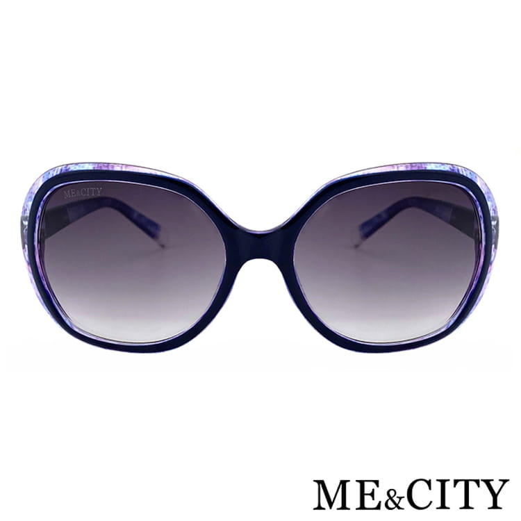 【ME&CITY】 尚典藏渲染大框太陽眼鏡 抗UV (ME 22003 F02) 5