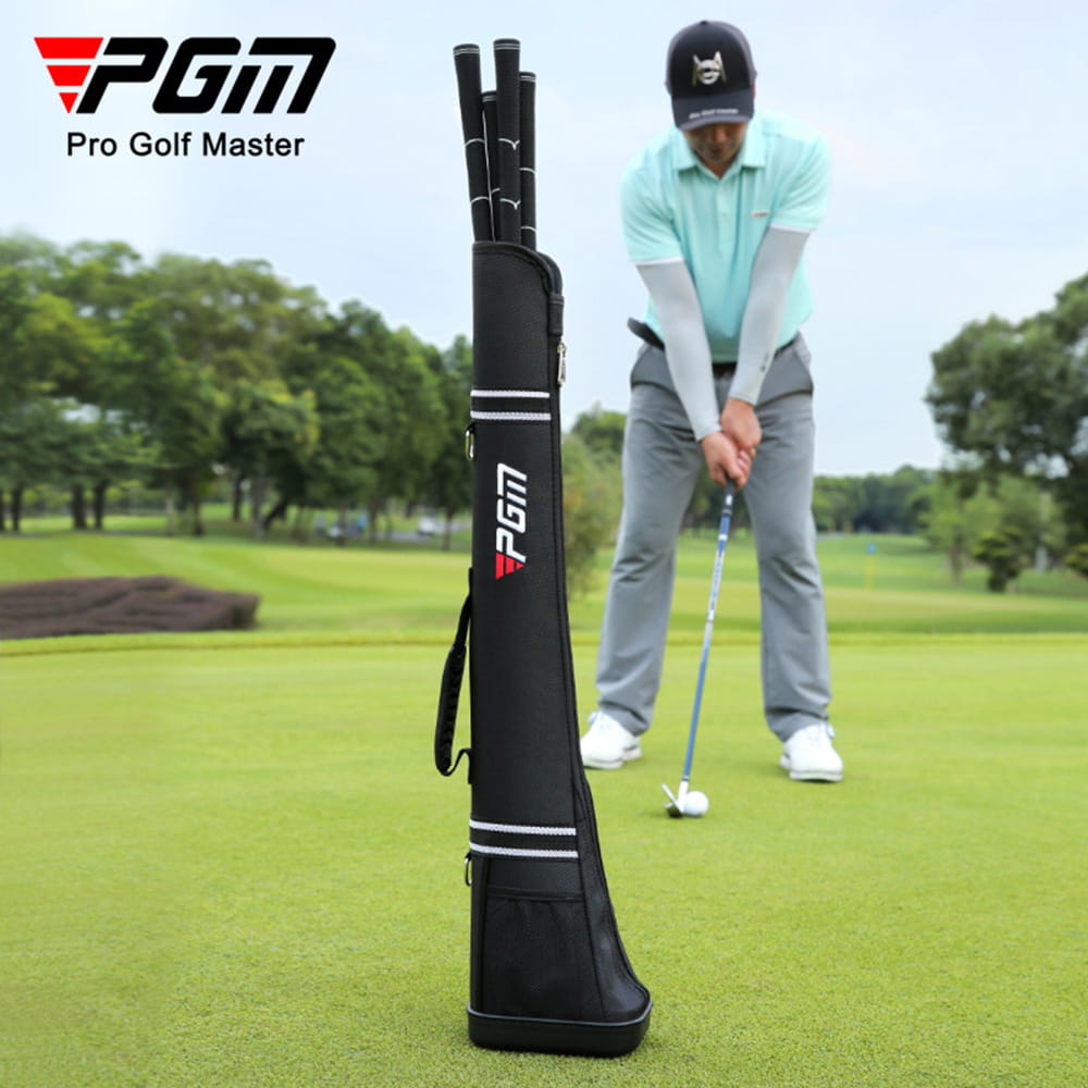 【CAIYI 凱溢】PGM GOLF 新款升級內層硬殼輕便高爾夫球桿包 裝5支桿 1