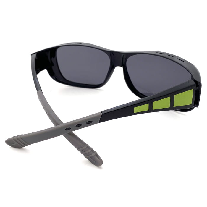 【suns】時尚經典綠偏光太陽眼鏡 防滑鏡腳/抗UV400 (可套鏡) 7