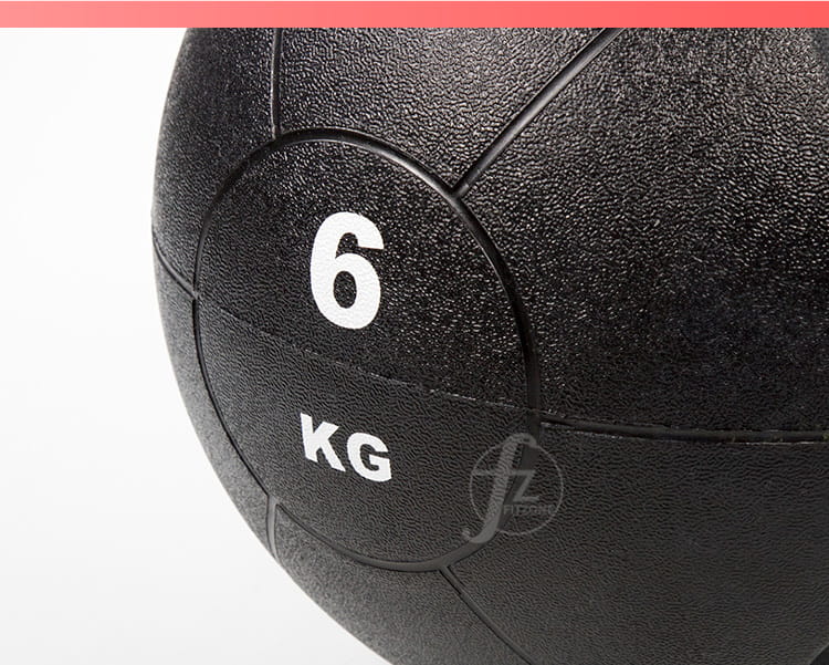 【ABSport】手把藥球（6KG－黑款）／重力球／健身球／重量球／藥球／實心球／平衡訓練球 4
