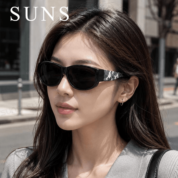 【suns】MIT偏光太陽眼鏡 迷彩灰 抗UV400 (可套鏡) 2