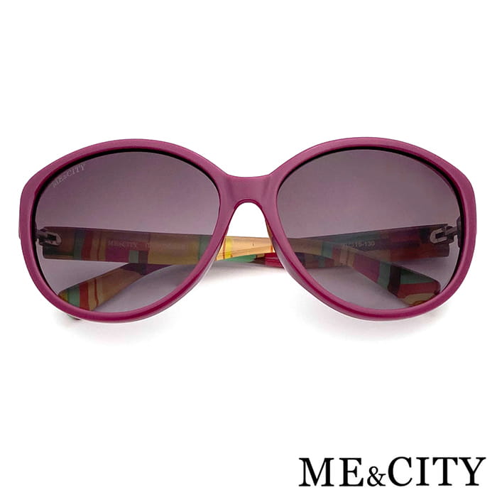 【ME&CITY】 歐美格紋時尚太陽眼鏡 抗UV (ME 120003 E433) 2