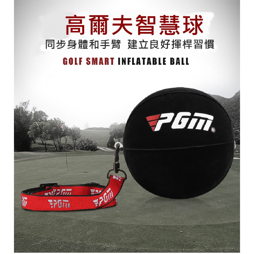 【CAIYI 凱溢】PGM高爾夫智慧球 揮桿練習器 輔助手臂糾正器 3