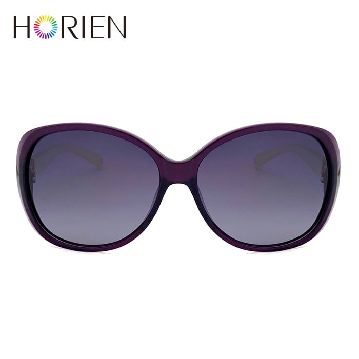 【HORIEN】海儷恩 簡約鑲鑽浪漫偏光太陽眼鏡 抗UV (HN 1207 H01) 5