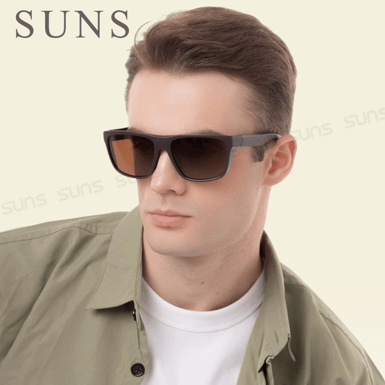 【suns】TR90彈性偏光太陽眼鏡 大框墨鏡 抗UV 【9164】 5