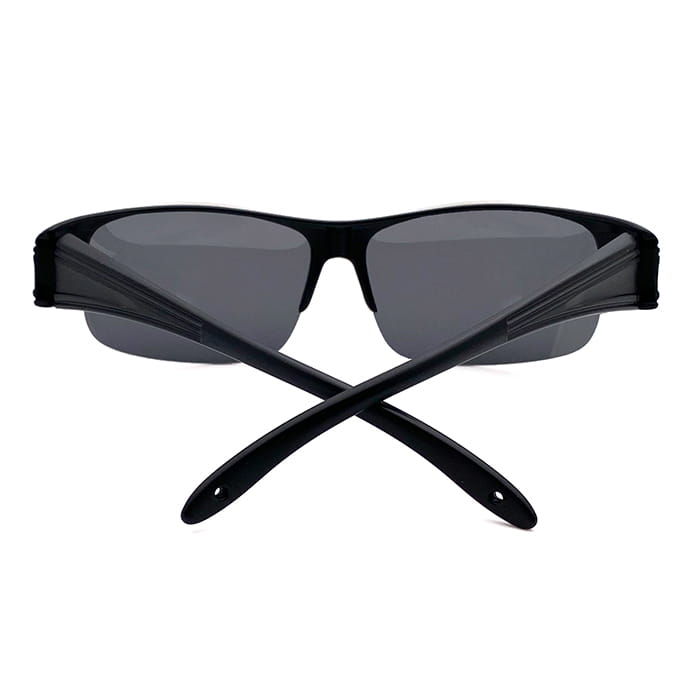 【suns】偏光太陽眼鏡 半框水銀鏡面 抗UV400 (可套鏡) 6