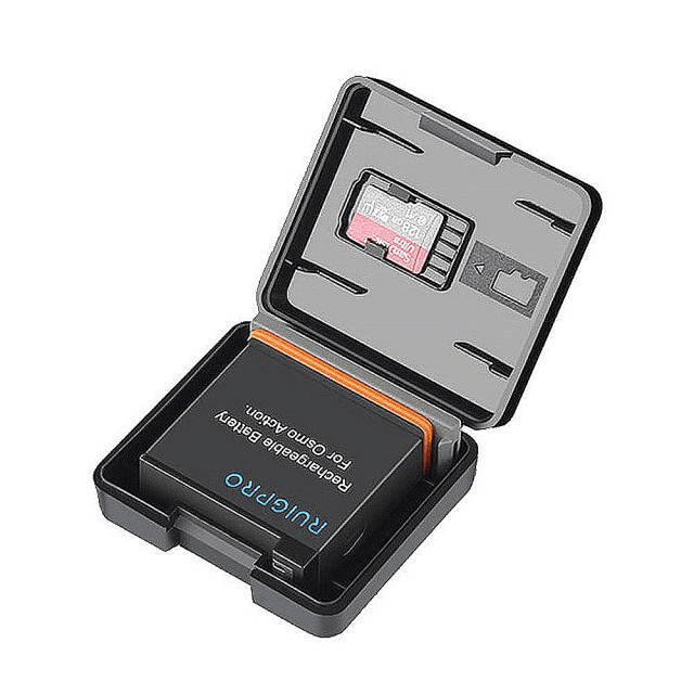 GoPro 大疆Action 電池收納盒 副廠 0