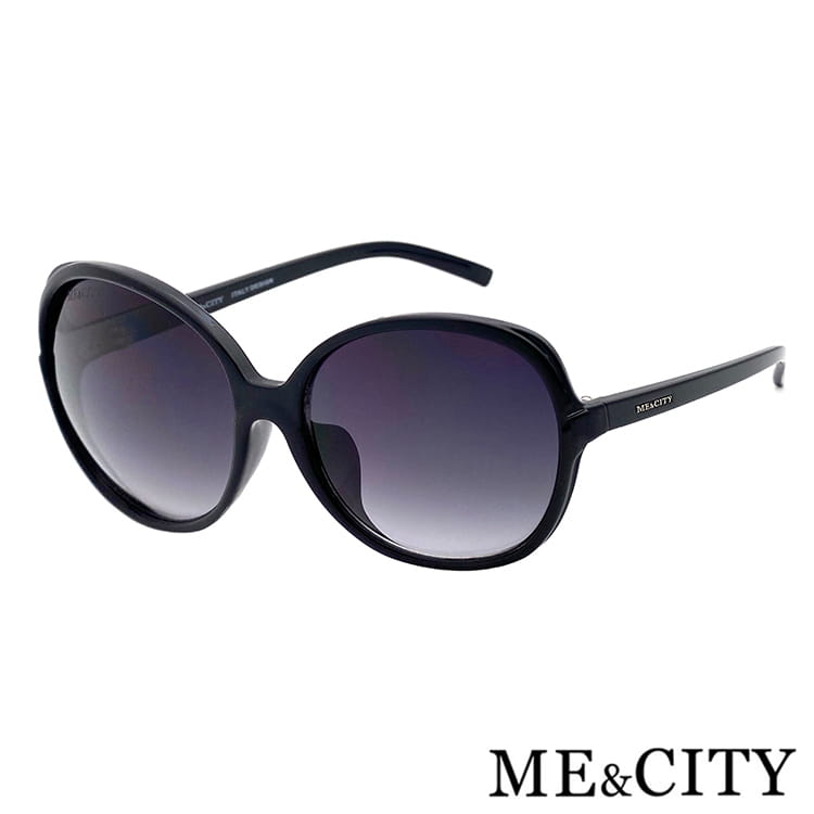 【ME&CITY】 義式浪漫雙色太陽眼鏡 抗UV400 (ME 120004 L000) 10