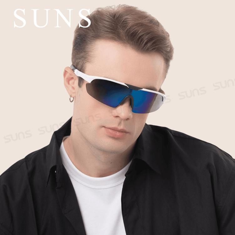 【suns】大框絢彩運動偏光墨鏡 防眩光/防滑/抗UV400 S249 3