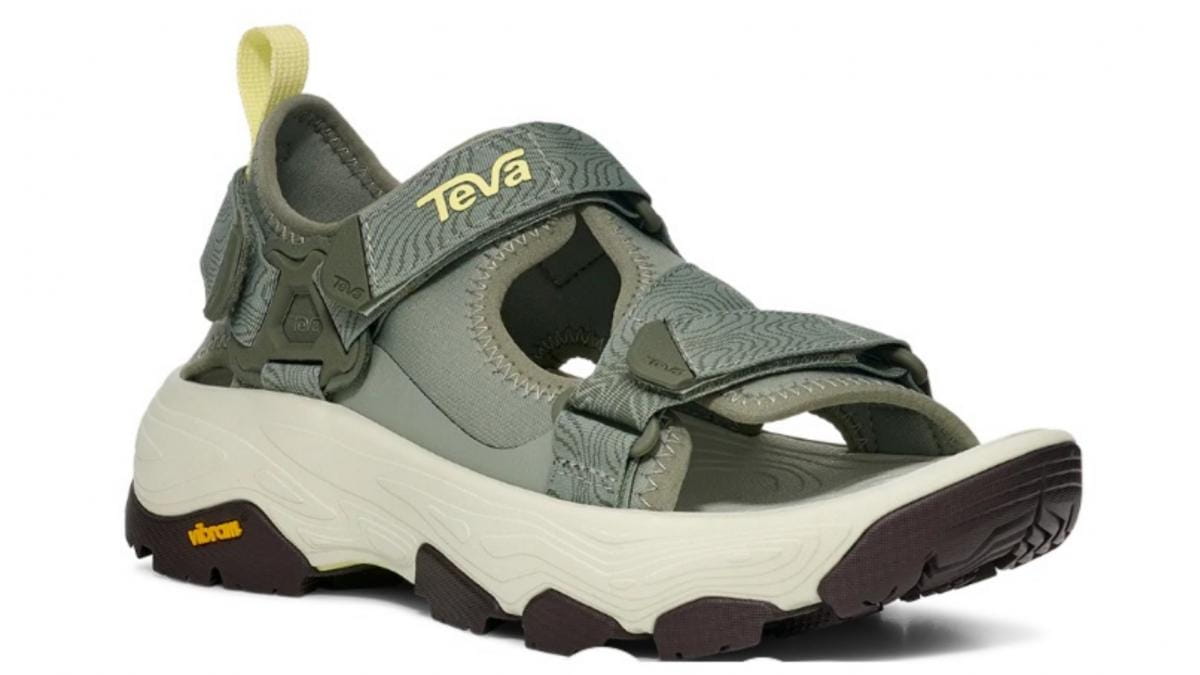 登山屋【TEVA】女 Grandview Max 健行涼鞋1166230-SGSS海藻綠 1