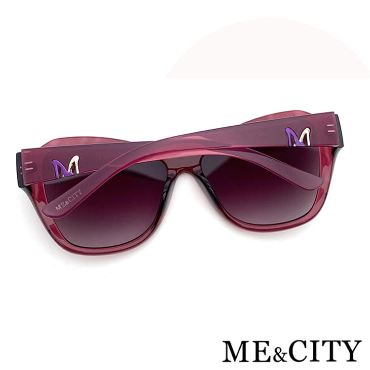 【ME&CITY】 迷情優雅歐美大框太陽眼鏡 抗UV(ME 1207 E01) 10