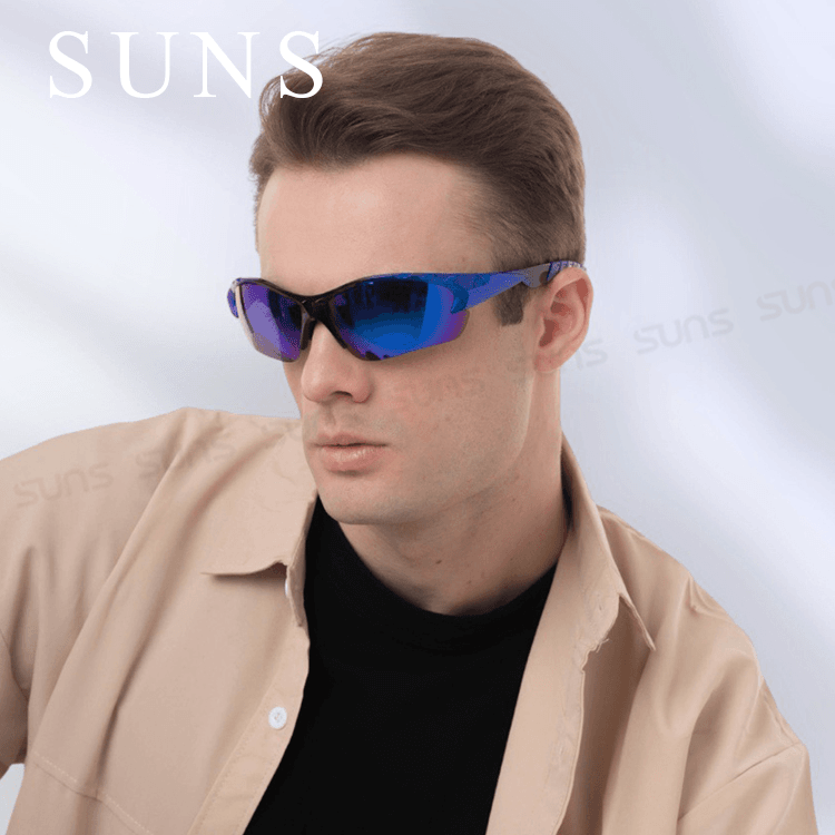 【suns】經典流線型偏光運動墨鏡 防眩光/防滑/抗UV紫外線 S806 1