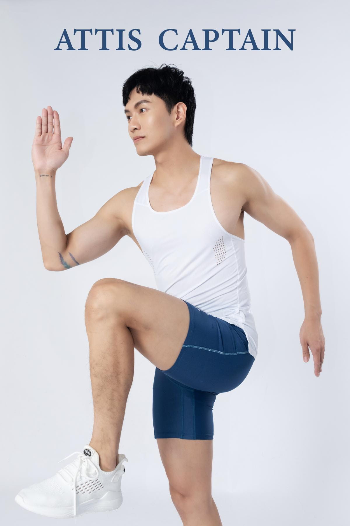 【Attis亞特司】男膠原反光緊身短褲-四色 9