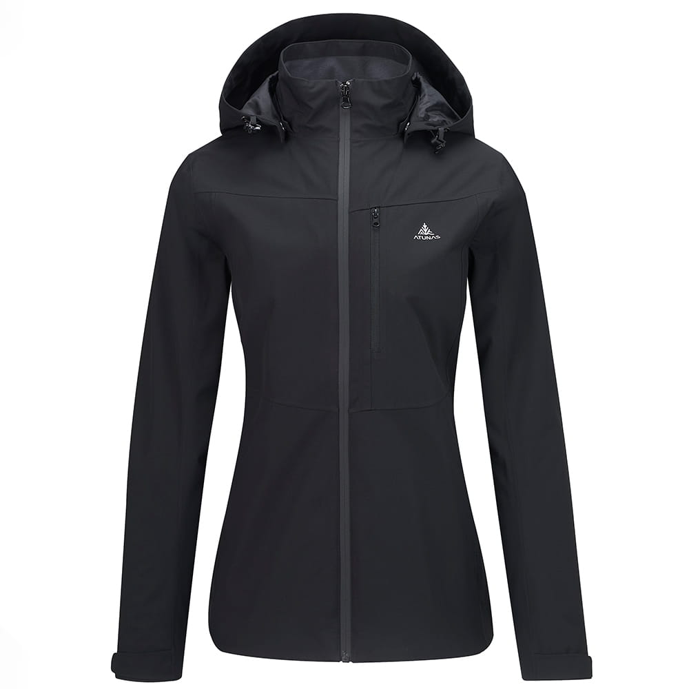 歐都納女款防水外套+保暖羽絨二件式外套(A1GA2534W黑/防水/防風/透氣/羽絨保暖) 3