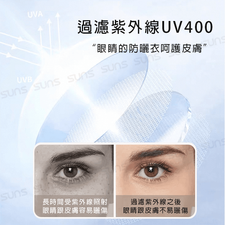 【suns】MIT時尚大框折疊墨鏡/折疊套鏡 大框套鏡 抗UV400+抗藍光 1
