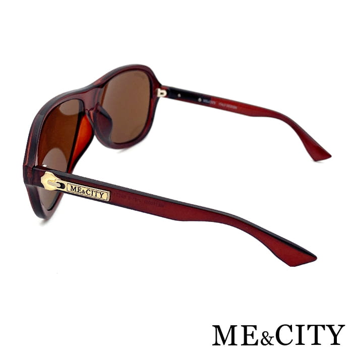 【ME&CITY】 簡約騎士時尚太陽眼鏡 抗UV (ME 110001 J121) 6