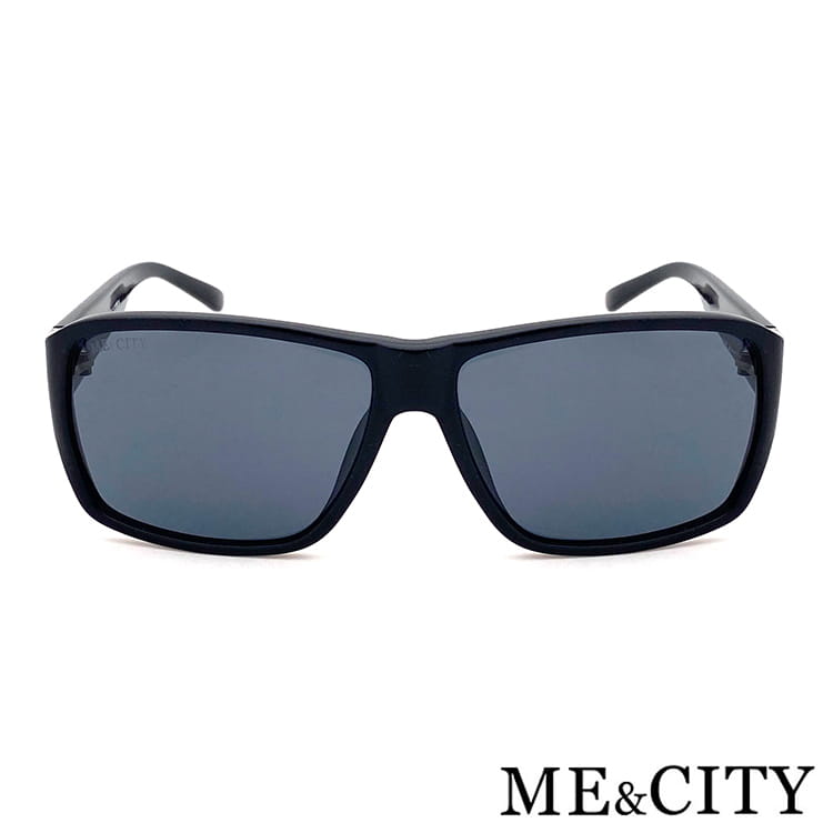 【ME&CITY】 簡約素面太陽眼鏡 抗UV400 (ME 110004 L000) 2