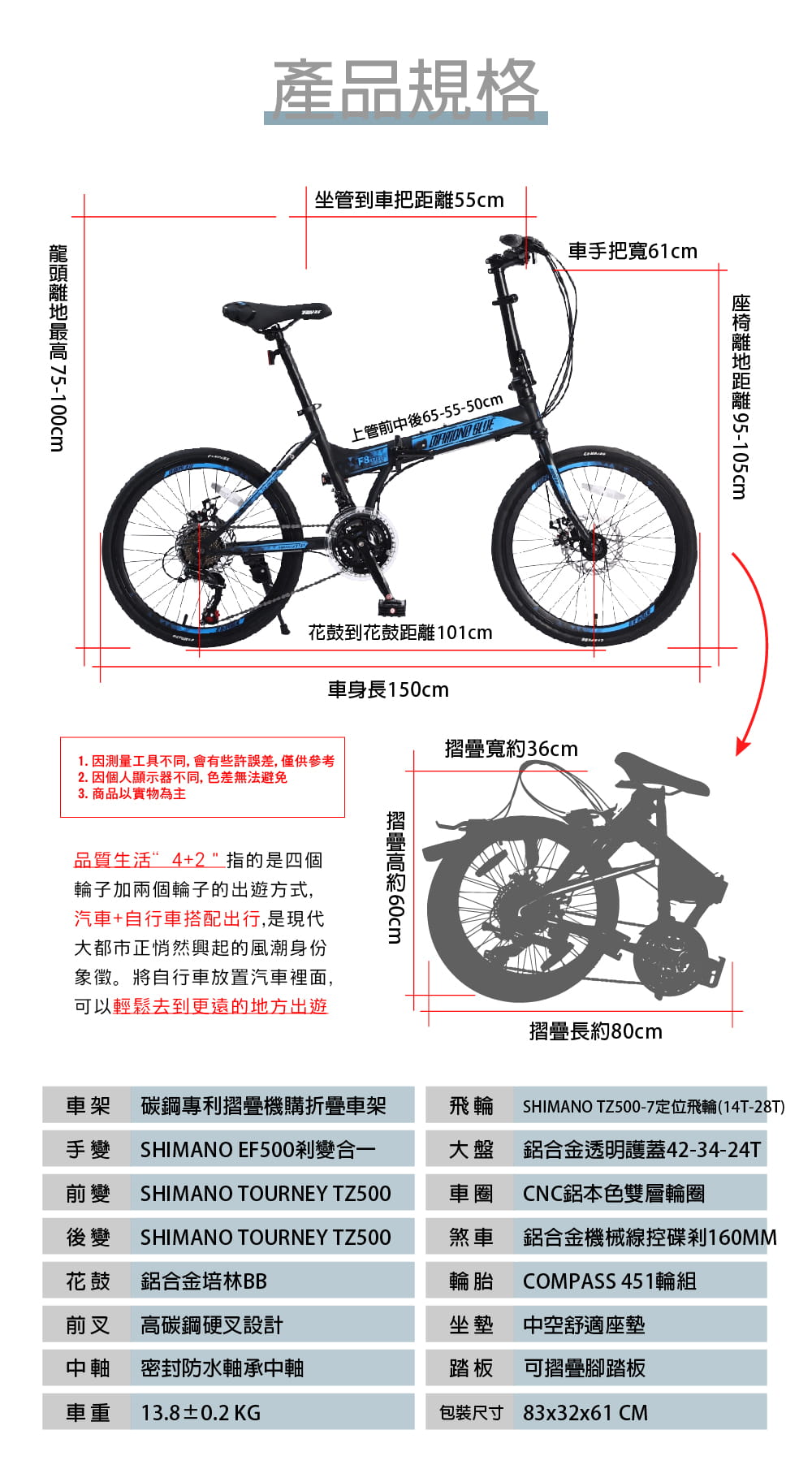 BIKEDNA I1 LITE 20吋21速碟煞折疊車 SHIMANO煞變合一 指撥定位變速 13