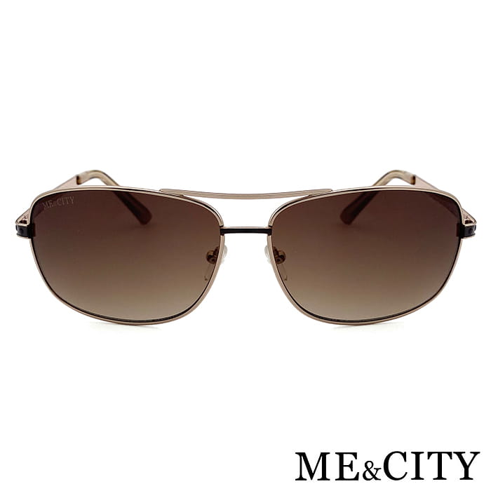 【ME&CITY】 傲氣飛行官金屬方框太陽眼鏡 抗UV (ME 1104 A01) 3