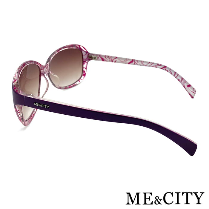【ME&CITY】 皇室風格紋路簡約太陽眼鏡 抗UV (ME 120001 H432-2) 6