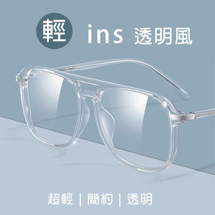 【suns】時尚濾藍光眼鏡 抗UV400 【4018】 4