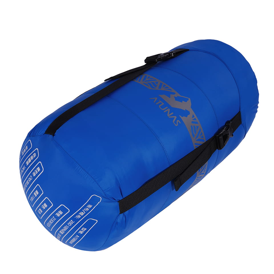 (登山屋)ATUNAS歐都納600 PRO野放羽絨睡袋/登山露營睡袋(A1SBBB04N藍) 2