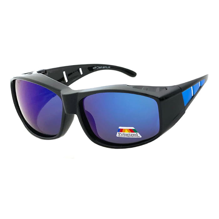 【suns】酷炫藍偏光太陽眼鏡  抗UV400 (可套鏡) 5