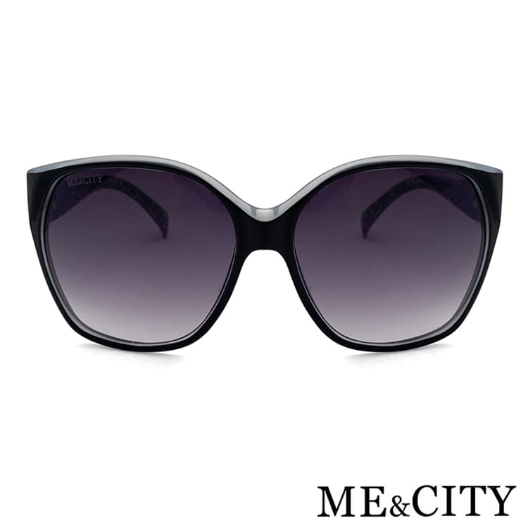 【ME&CITY】 義大利古典大框圖騰太陽眼鏡 抗UV(ME 120023 L400) 9