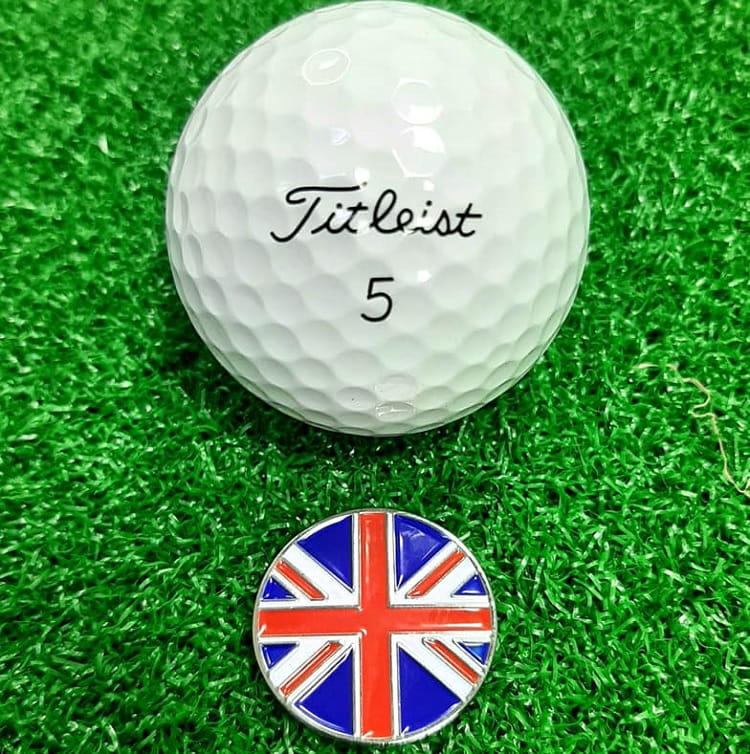 高爾夫Golf 國旗磁性球標+帽夾  馬克【GF01006】 6