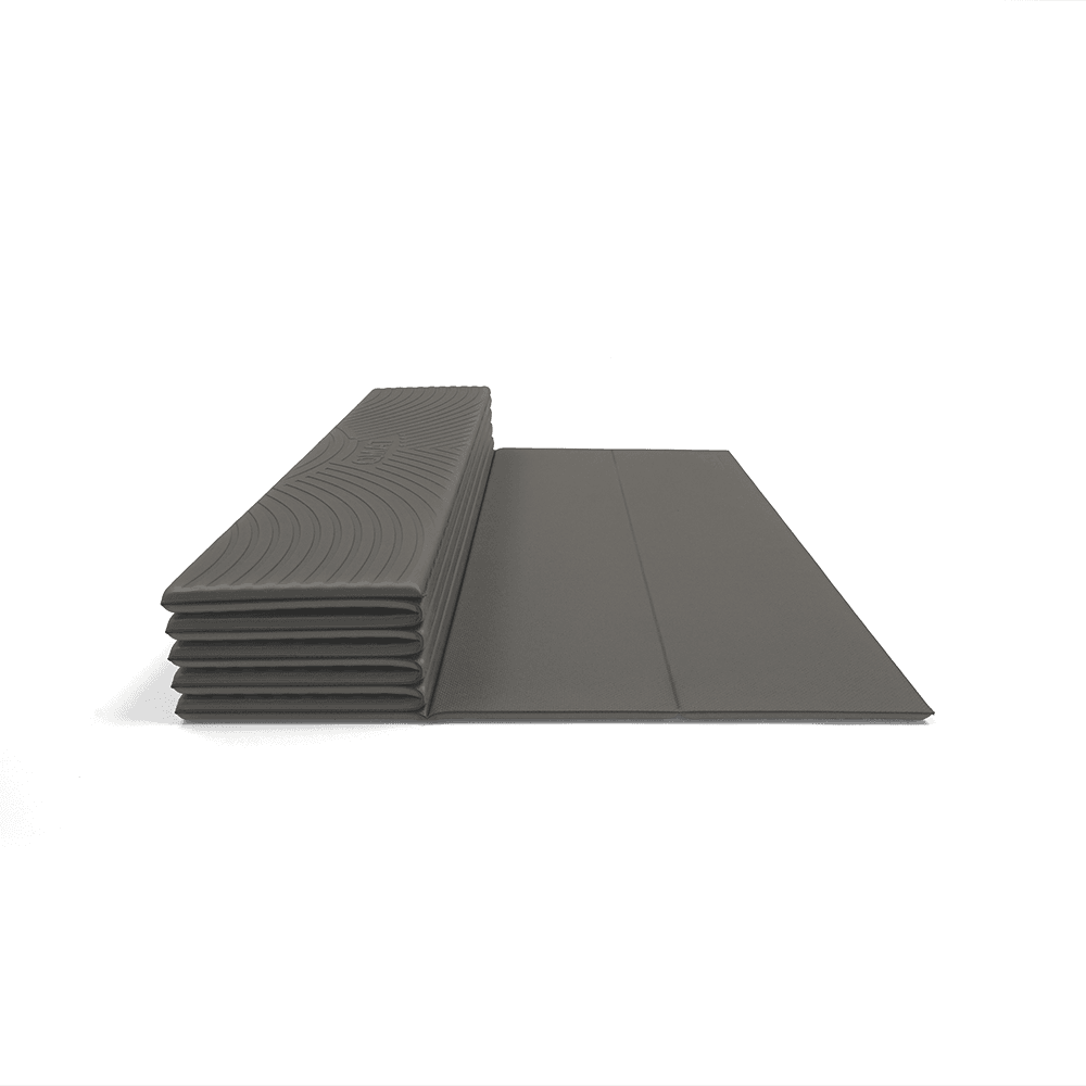 【QMAT】8mm加大折疊瑜珈墊 (附尼龍拉鍊袋) 70*190cm 4