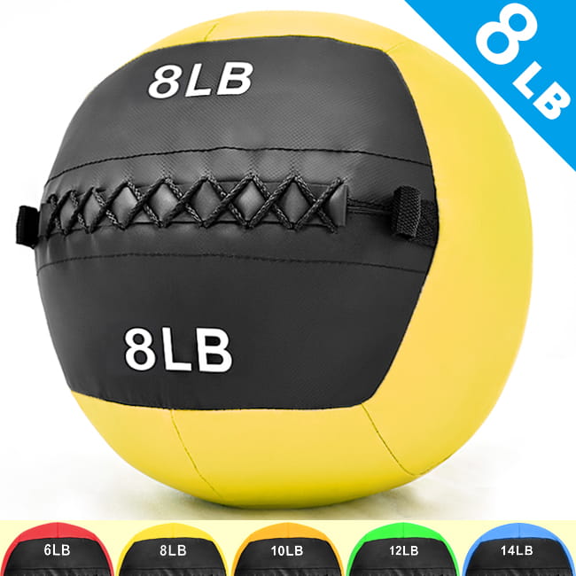 負重力8LB軟式藥球   3.6KG舉重量訓練球 0