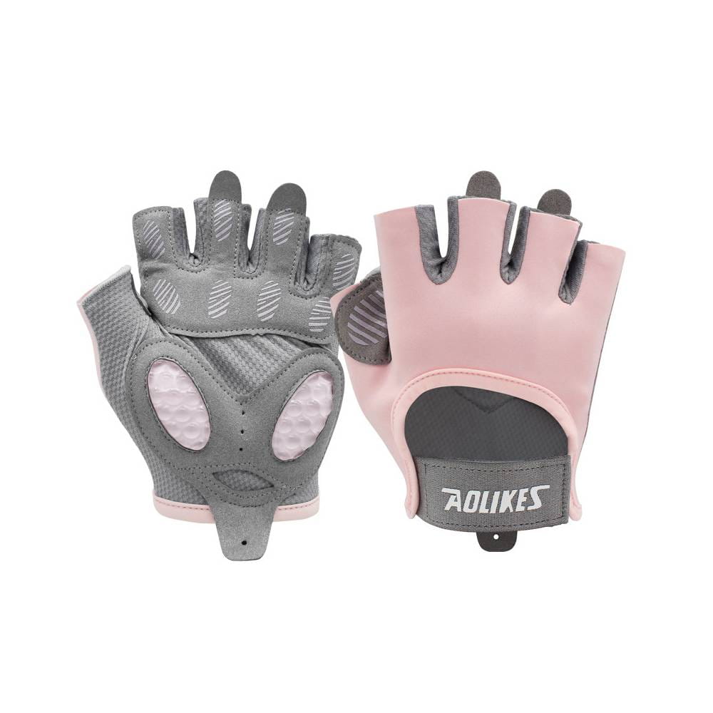 【CAIYI 凱溢】Aolikes 健身手套 液態矽膠 加厚掌墊 自行車手套 半指手套 重訓手套 0