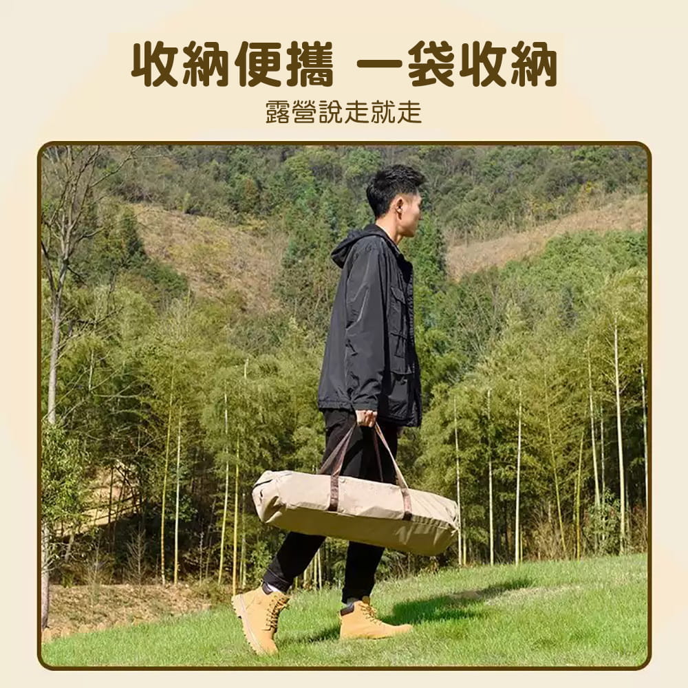 OUTDOORONE 木紋蛋捲桌L號 120*60 露營折疊桌 野餐桌 懶人桌)多用途可攜式 10