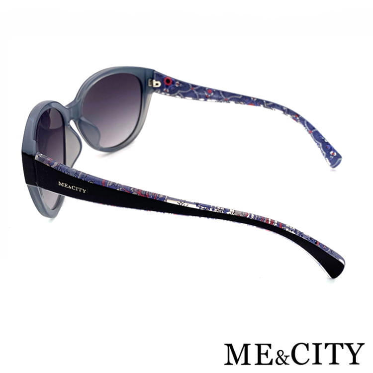 【ME&CITY】 義大利圖騰經典太陽眼鏡 抗UV(ME 120022 L400) 10