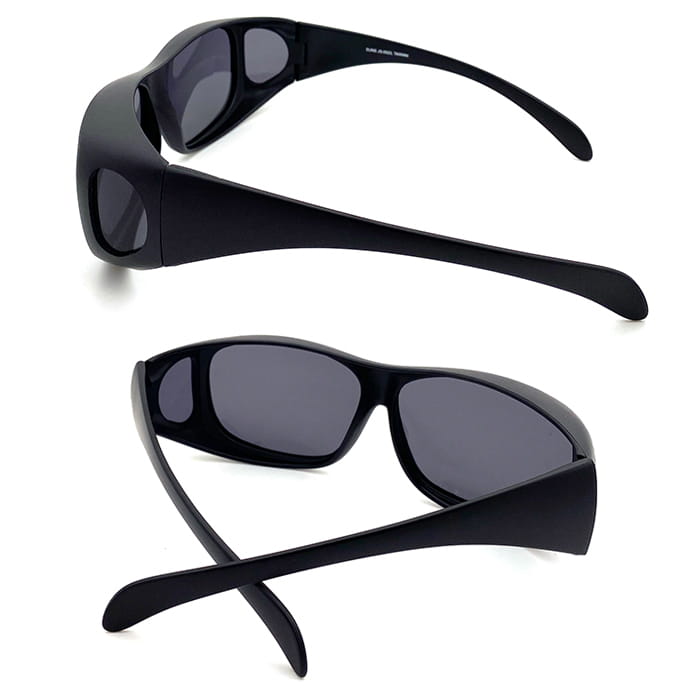 【suns】MIT偏光太陽眼鏡 砂黑框 抗UV400 (可套鏡) 5