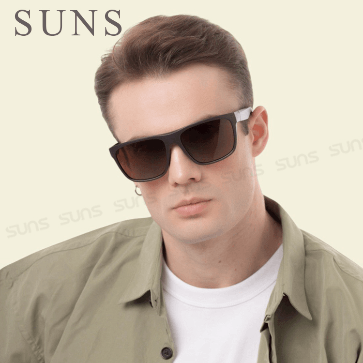 【suns】TR90彈性偏光太陽眼鏡 大框墨鏡 抗UV 【9164】 6
