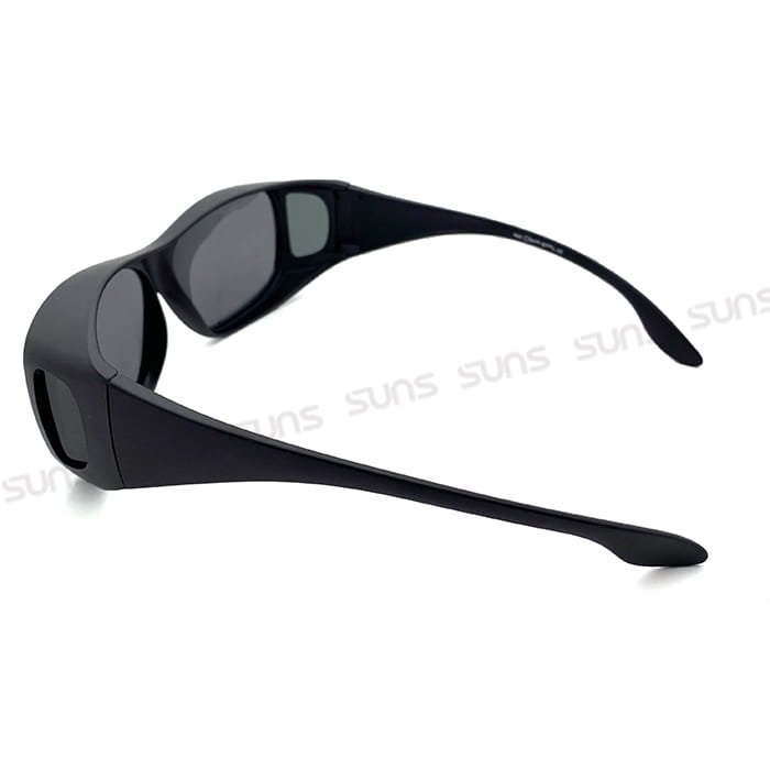 【suns】經典黑偏光太陽眼鏡  抗UV400 (可套鏡) 7