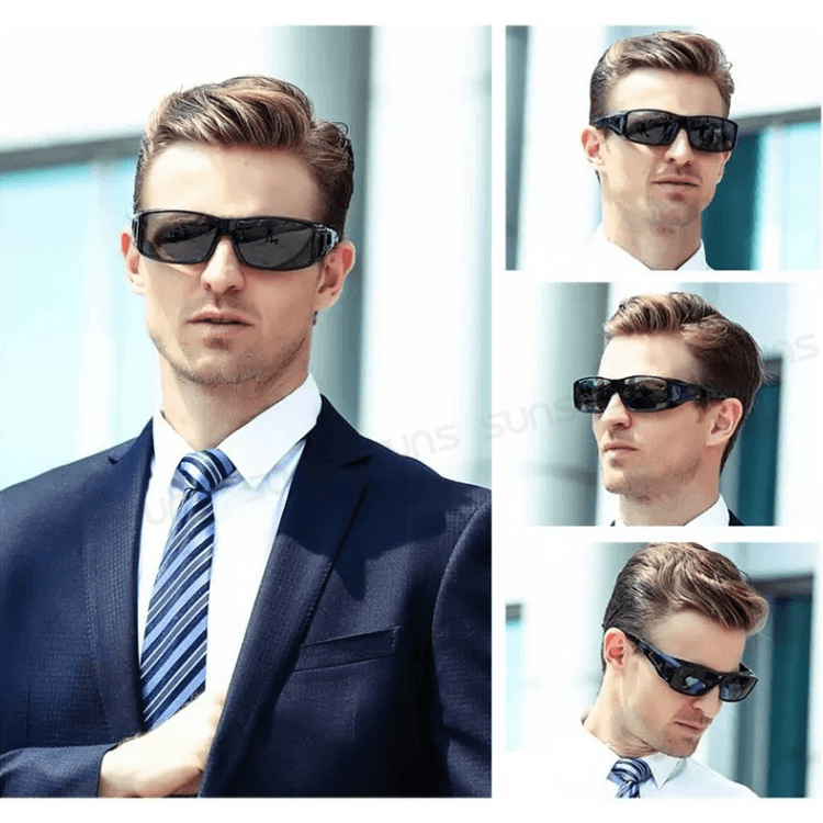 【suns】包覆式運動偏光墨鏡 (可套鏡) 防滑腳 抗UV400 2